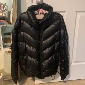 Athleta down jacket. Size small, color black.